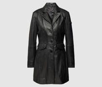 Jacke in Leder-Optik