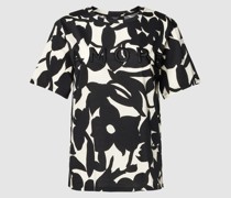 T-Shirt mit Allover-Print Modell 'CERCHIO'