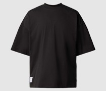 T-Shirt mit Label-Patch Modell 'LOGO'
