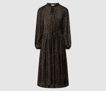 Midikleid im Reptil-Optik