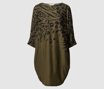 Knielanges Kleid mit Eingrifftaschen