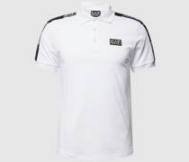 T-Shirt mit Label-Design