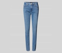 Skinny Fit Jeans im 5-Pocket-Design Modell 'Elma'