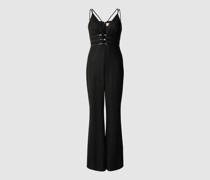 Jumpsuit mit Strukturmuster