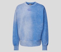 Oversized Sweatshirt im Batik-Look