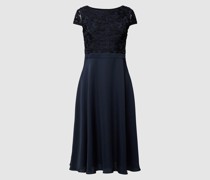 Cocktailkleid mit Ziersteinbesatz
