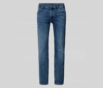 Shaped Fit Jeans im 5-Pocket-Design Modell 'Sjöbo'