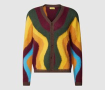 Strickjacke mit Allover-Muster