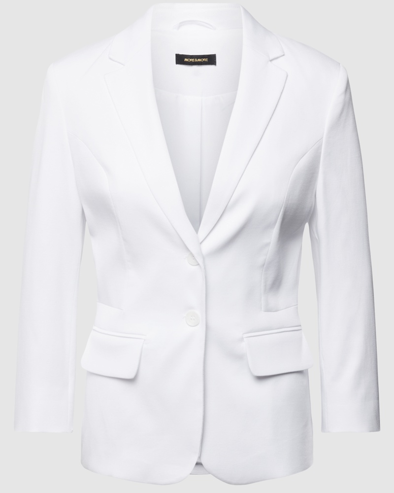 More & More Damen Blazer mit Reverskragen