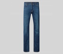 Regular Fit Jeans im 5-Pocket-Design Modell 'HOUSTON'
