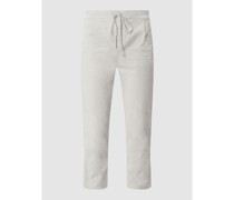 Cropped Chino mit Stretch-Anteil Modell 'Level'