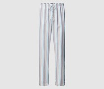 Pyjama-Hose mit Streifenmuster Modell 'Night & Day'