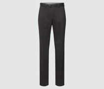 Regular Fit Chino mit Paspeltaschen Modell 'PEAKER'
