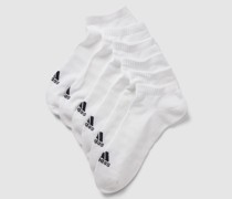 Sneakersocken mit Label-Detail im 6er-Pack Modell 'C SPW LOW'