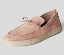 Loafer aus Veloursleder
