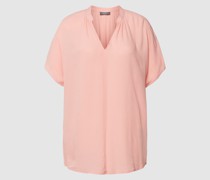 Bluse in semitransparenter Optik