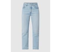 Cropped Straight Fit Jeans aus Baumwolle Modell '501™'