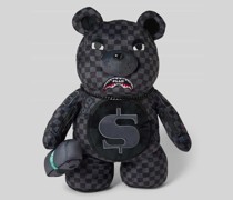Rucksack mit Motiv-Patches Modell 'CENSORED TEDDY BEAR'
