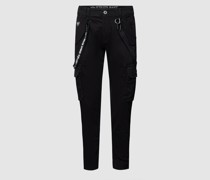 Hose mit Label-Details Modell 'UTILITY'