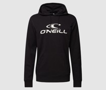 Hoodie mit Logo-Print