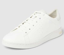 Sneaker aus echtem Leder Modell 'JAYSEN' in weiß