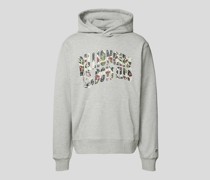 Hoodie mit Label-Print