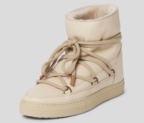 Boots mit Label-Detail