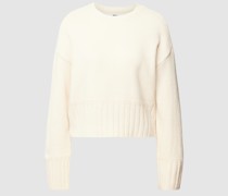 Strickpullover mit überschnittenen Schultern Modell 'ALLIE'