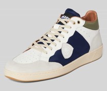 Ledersneaker im Colour-Blocking-Design Modell 'MURRAY'