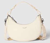 Henkeltasche mit Label-Detail
