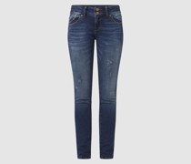 Super Slim Fit Mid Rise Jeans mit Stretch-Anteil Modell 'Molly M'