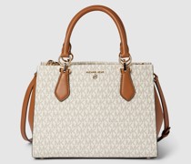 Tote Bag mit Label-Print Modell 'MARILYN'