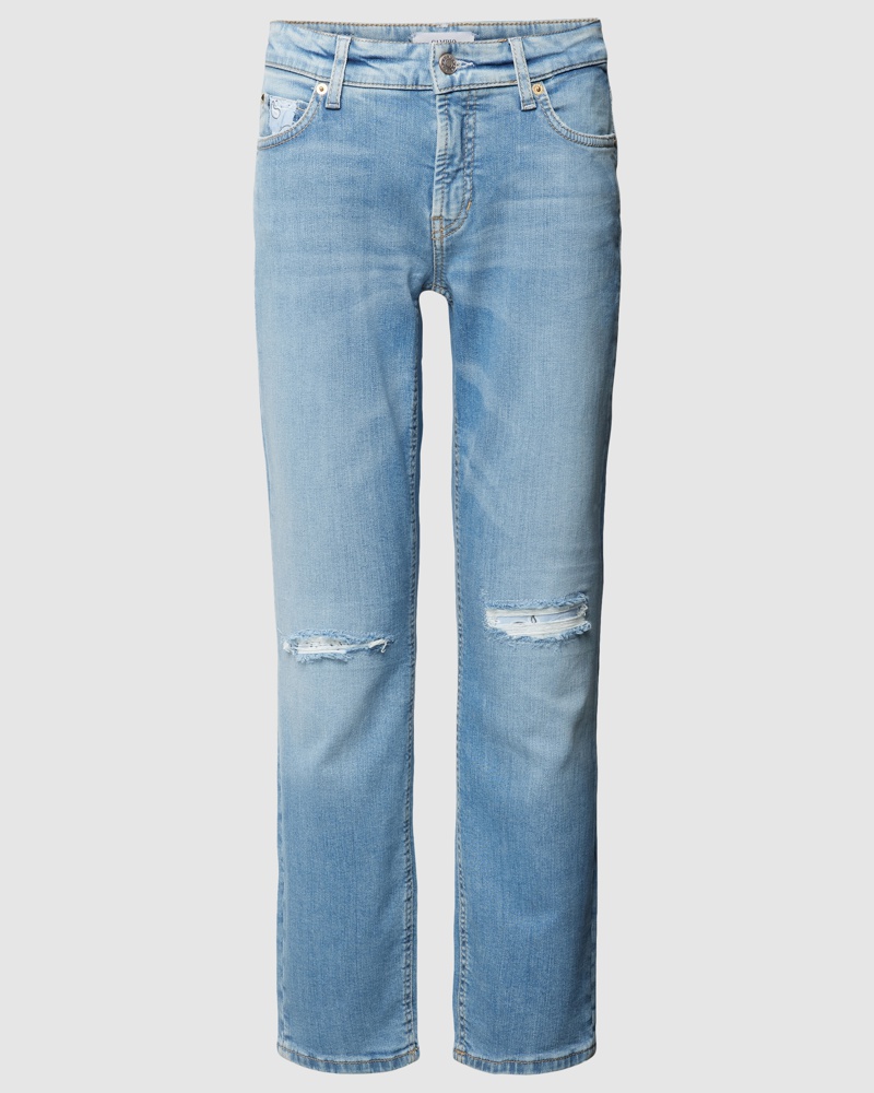 Cambio Damen Jeans in verkürzter Passform Modell 'PARIS'