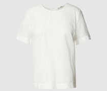 Blusenshirt mit Rundhalsausschnitt