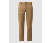 Relaxed Tapered Fit Chino mit Baumwoll-Anteil
