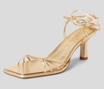Sandalette aus echtem Leder