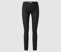 Super Slim Fit High Waist Jeans mit Stretch-Anteil Modell 'Celia'