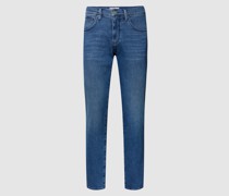 Regular Fit Jeans im Used-Look Modell 'Cadiz'