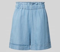 Regular Fit Shorts in Denim-Optik Modell 'Lana'