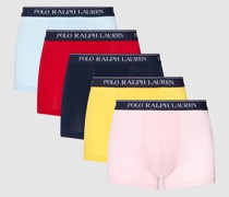 Trunks mit Logo-Bund im 5er-Pack Modell 'CLASSIC TRUNK'