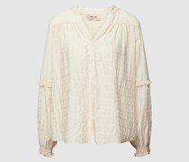 Bluse mit Streifenmuster Modell 'BENEDETTA'