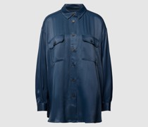 Hemdbluse aus Viskose-LENZING™ ECOVERO™ Fasern-Mix
