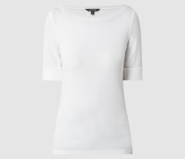 T-Shirt mit Stretch-Anteil