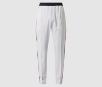 Relaxed Fit Trackpants mit Schurwoll-Anteil