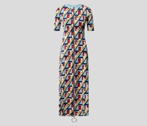 Midikleid mit Reißverschluss