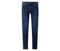Tapered Fit Jeans mit Stretch-Anteil Modell 'Garvin'