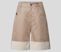 Bermudas mit Kontraststreifen