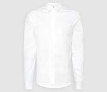 Regular Fit Business-Hemd aus Popeline