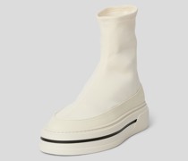 Sock-Sneaker mit Kontraststreifen