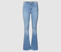 Flared Cut Jeans mit Label-Patch Modell 'BLUSH'